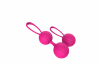 Dream Toys Pleasure Balls & Eggs Duo Ball Set - kulki gejszy (fioletowy)